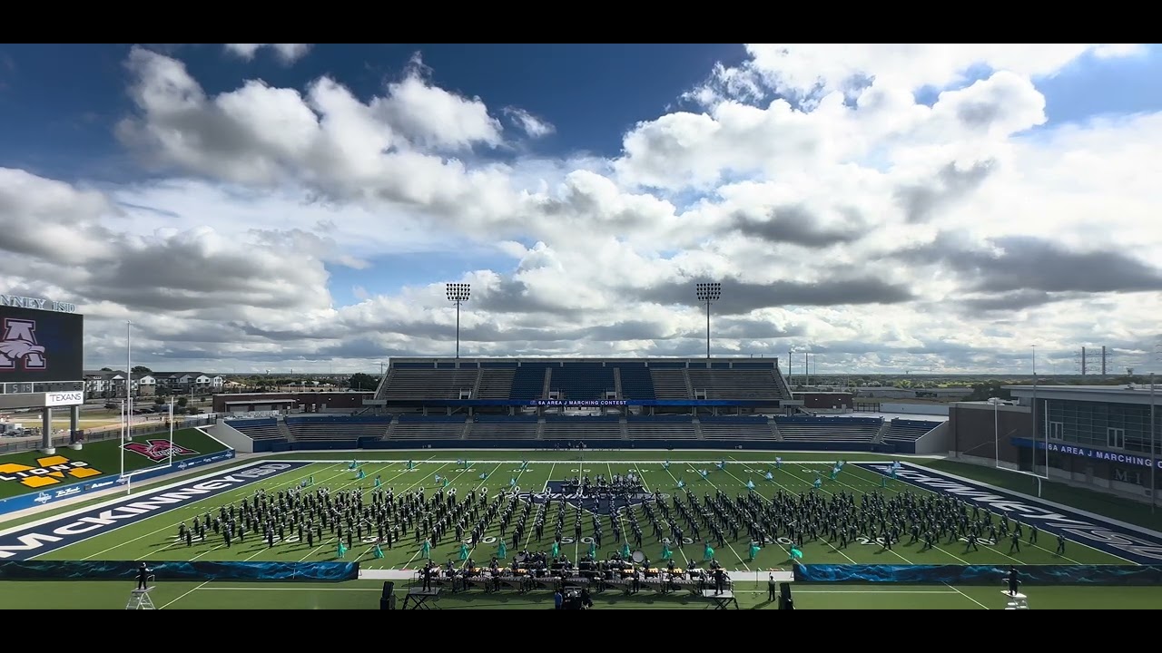 Allen High School Band at UIL Area Region 26 Marching Contest October 25th, 2025