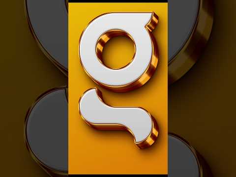 G Text logo Design in CorelDRAW | CorelDRAW tutorial | Graphic Design #coreldraw #vce #logo