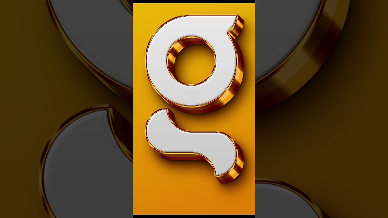 Create Eye-Catching G Text Logo in CorelDRAW | Easy Step-by-Step Tutorial ✨
