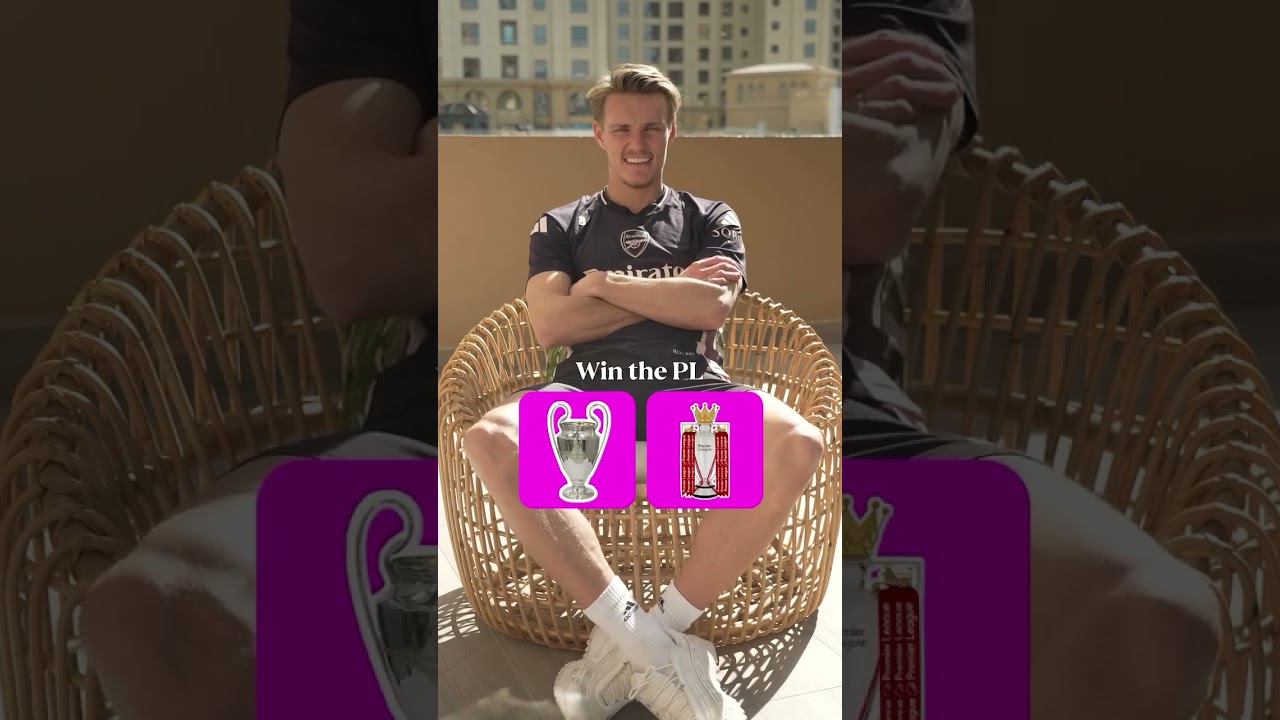 Martin Ødegaard's This or That Challenge ⚽