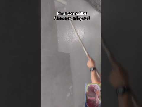 cómo pintar con rodillos para que no queden marcar #soldadura #arquitetura #fabricacion #pintura