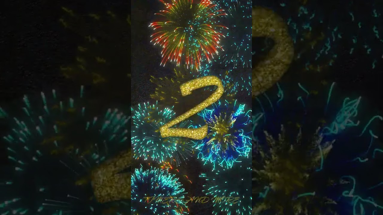 10 2026 New Year Countdown in 10 Seconds 🎉