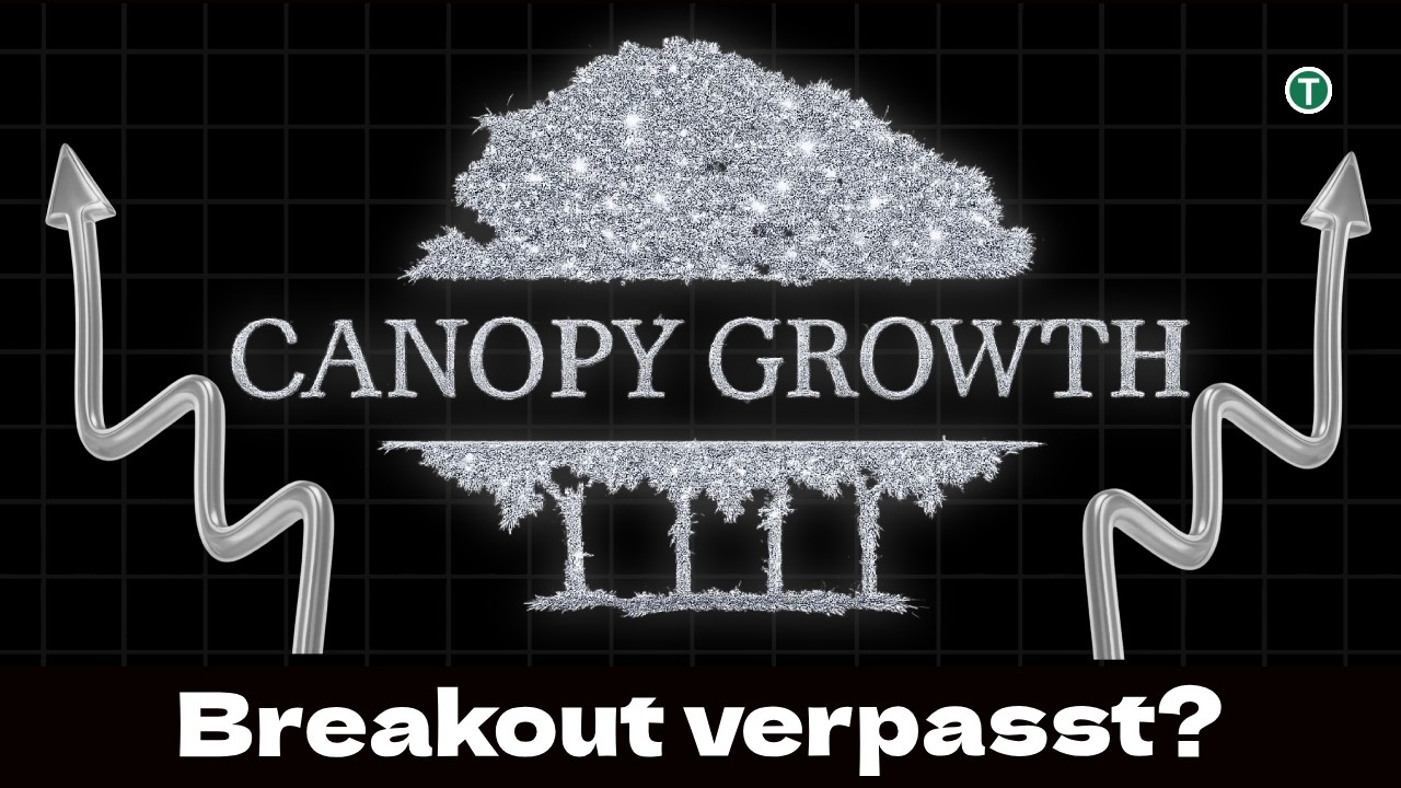 Canopy Growth (CGC) - Breakout Verpasst? 📈