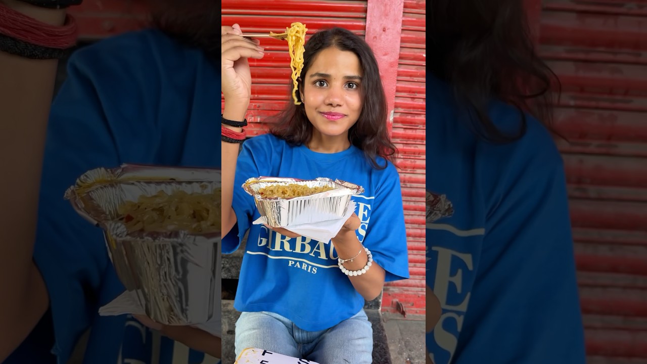 Male vs Female Maggi Challenge 🍜