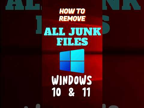 How To Remove All JUNK Files in Windows 10 or 11