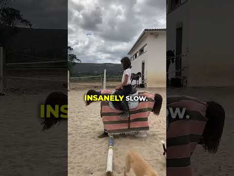 There was something wrong with their horses 😯🐎🐴