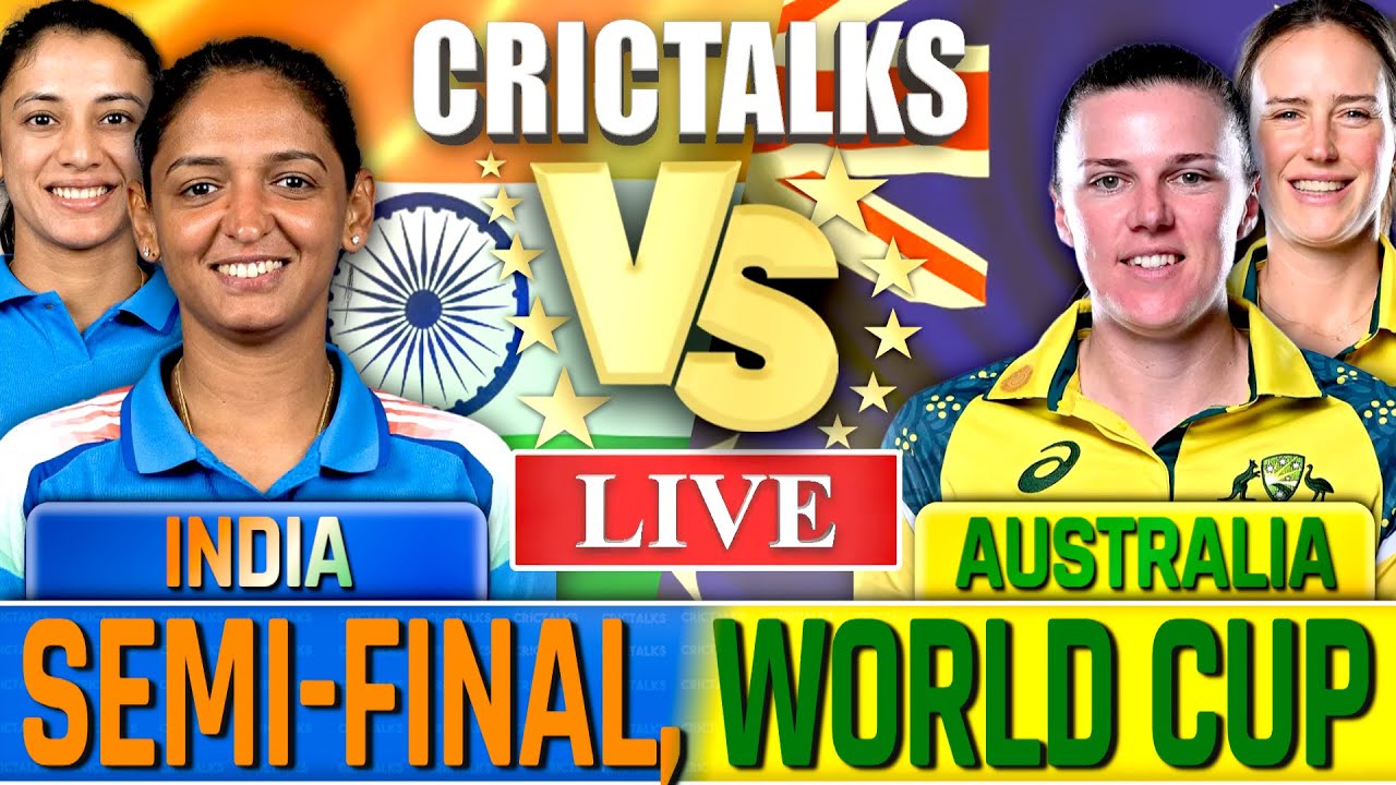 India Women vs Australia Women - Live Cricket Score & Updates | ICC Women's World Cup 2025 π