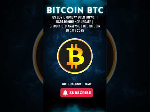 🚨 Bitcoin Crash Again? US Govt News Shocks Crypto Market 2025 | BTC Chart Update #Crypto #Bitcoin