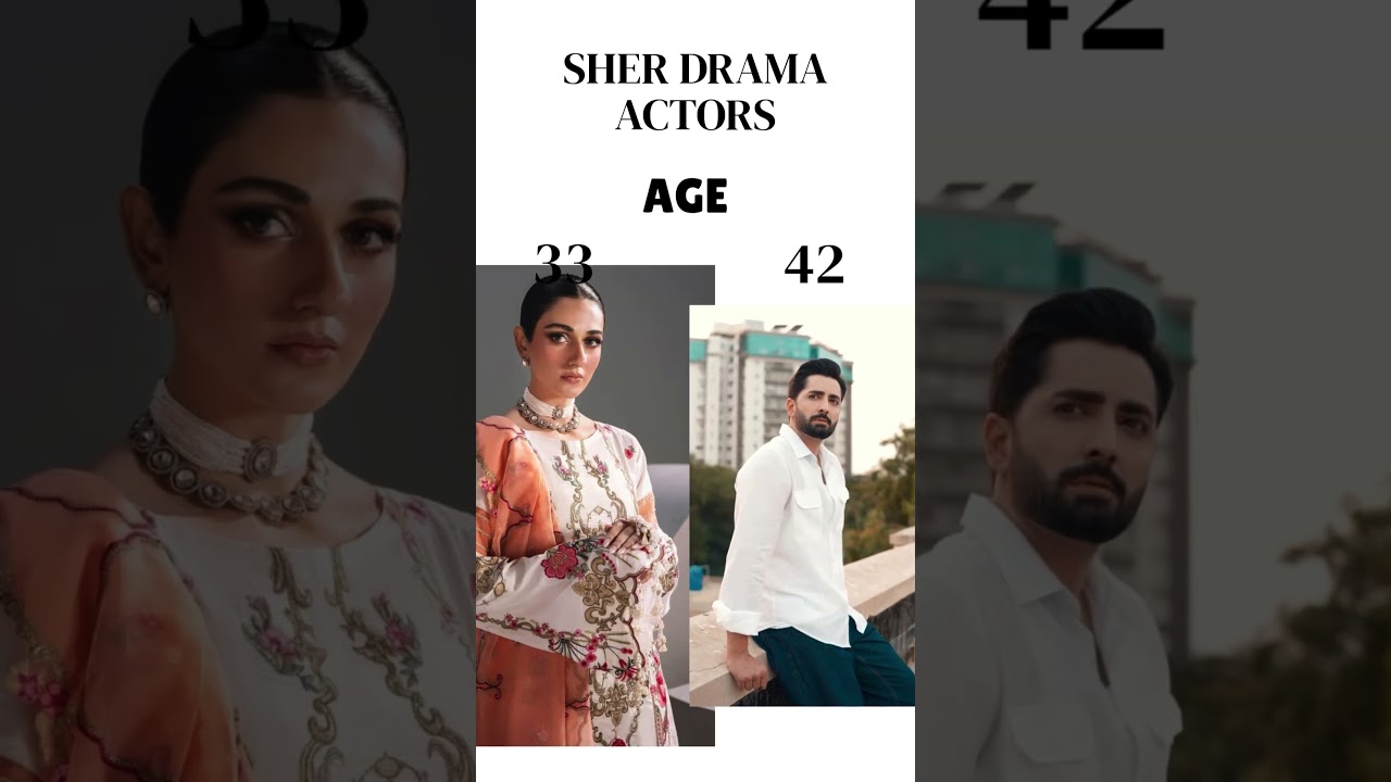 Sher Drama Cast Biographies: Meet Danish Taimoor, Sarah Khan & More! 🎬