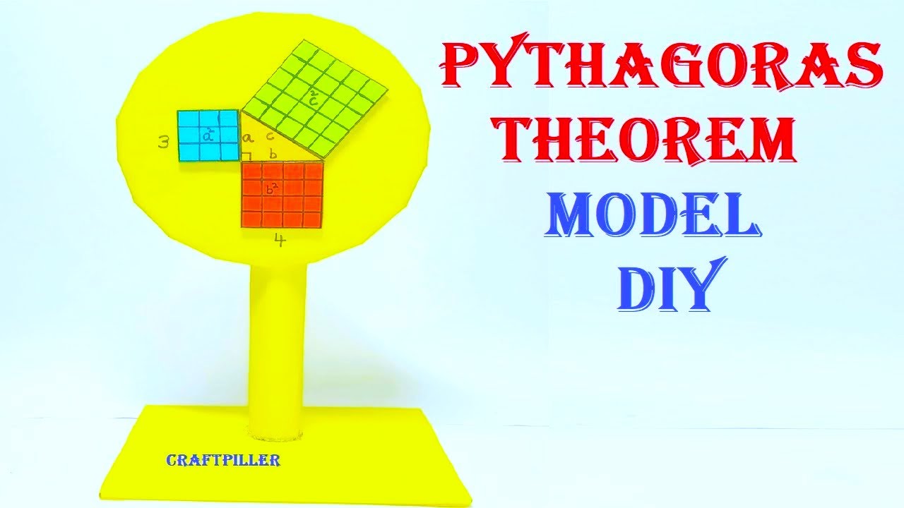 Engaging Pythagoras Theorem Working Model for Math Exhibition 🧮