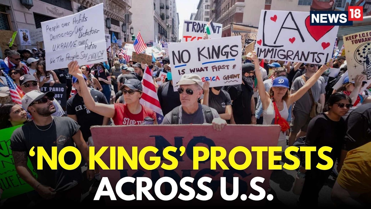 No Kings Protests Live: Call to Remove Trump 🇺🇸