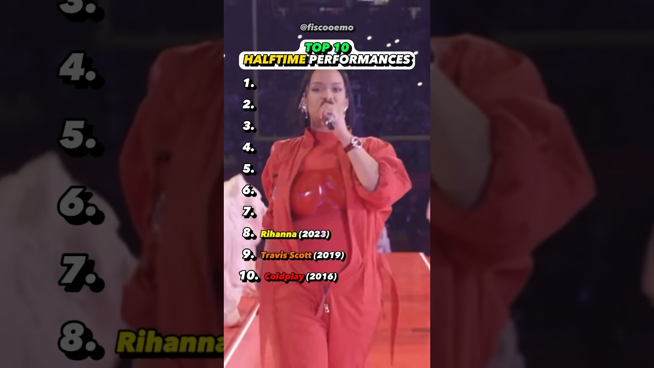 TOP 10 Top 10 Unforgettable Super Bowl Halftime Shows of All Time 🎤