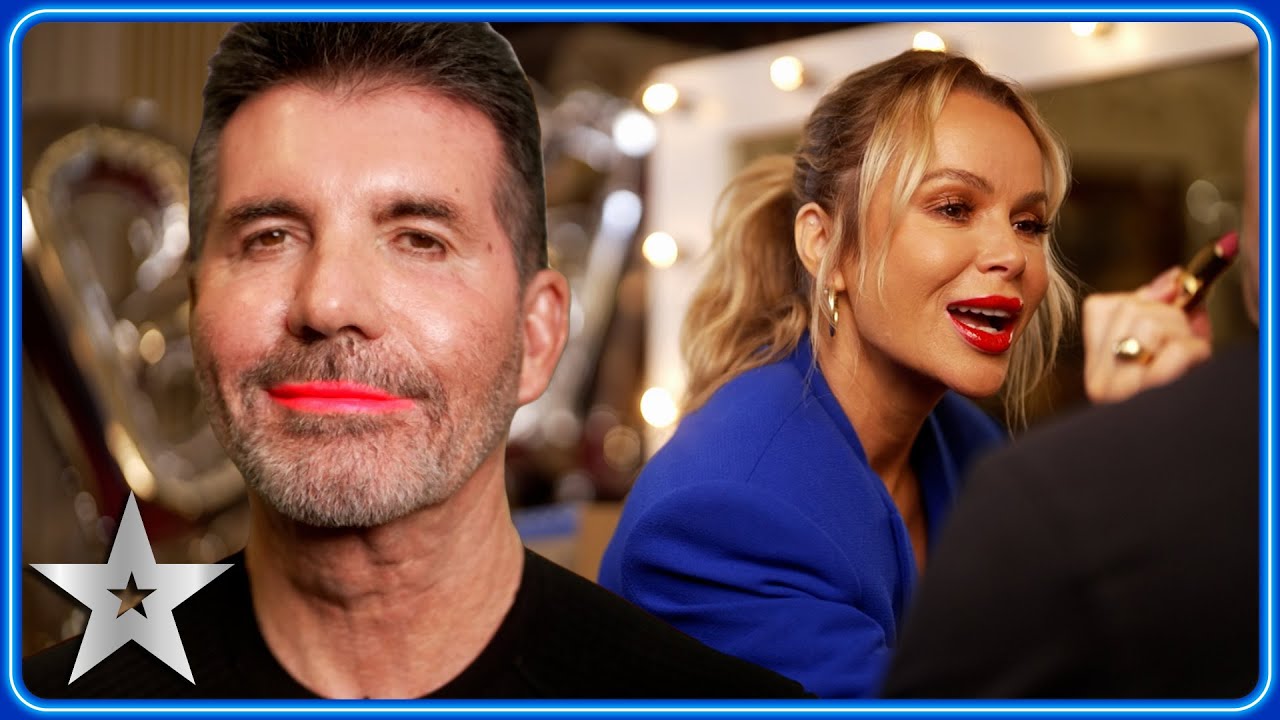 Amanda Holden Transforms Simon Cowell with a Stunning Makeover! | BGT 2024