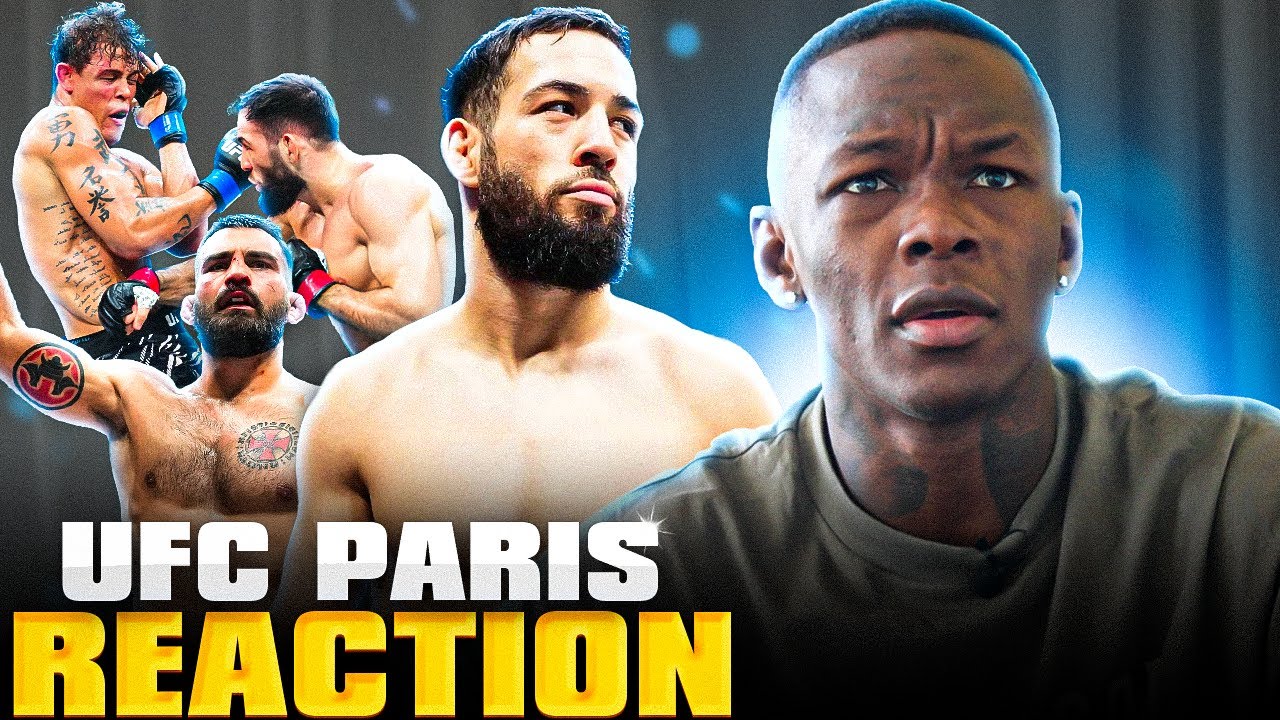 Israel Adesanya Comments on Imavov's Win & Khamzat Talk 🇫🇷