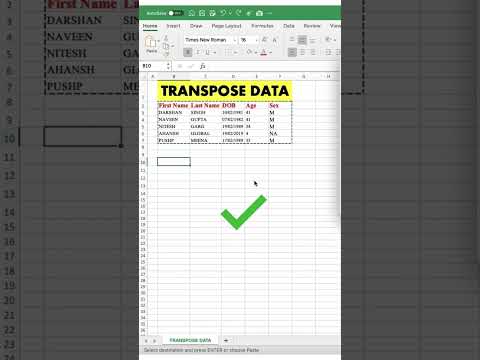 Excel for fresher Excel tutoring Excel for beginners Job interview questions