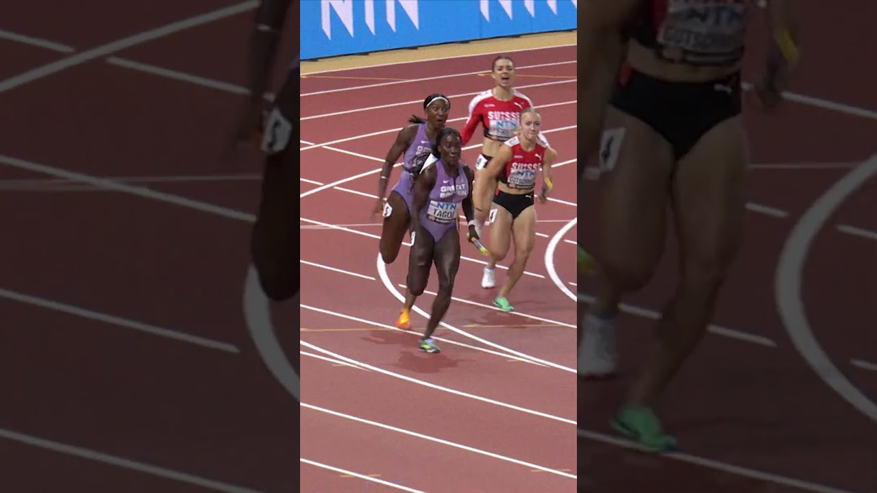 Impressive Clean Pass at World Athletics Champs 🏃♂️
