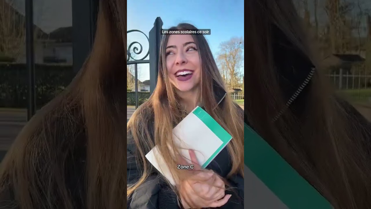 Zones scolaires ce soir 😂 Bonne vacances à B !