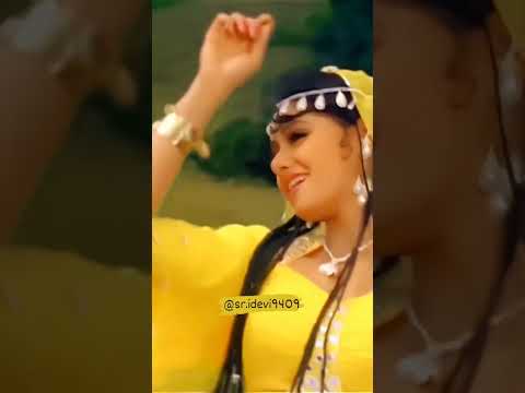 actress sridevi hot song with beauty dress