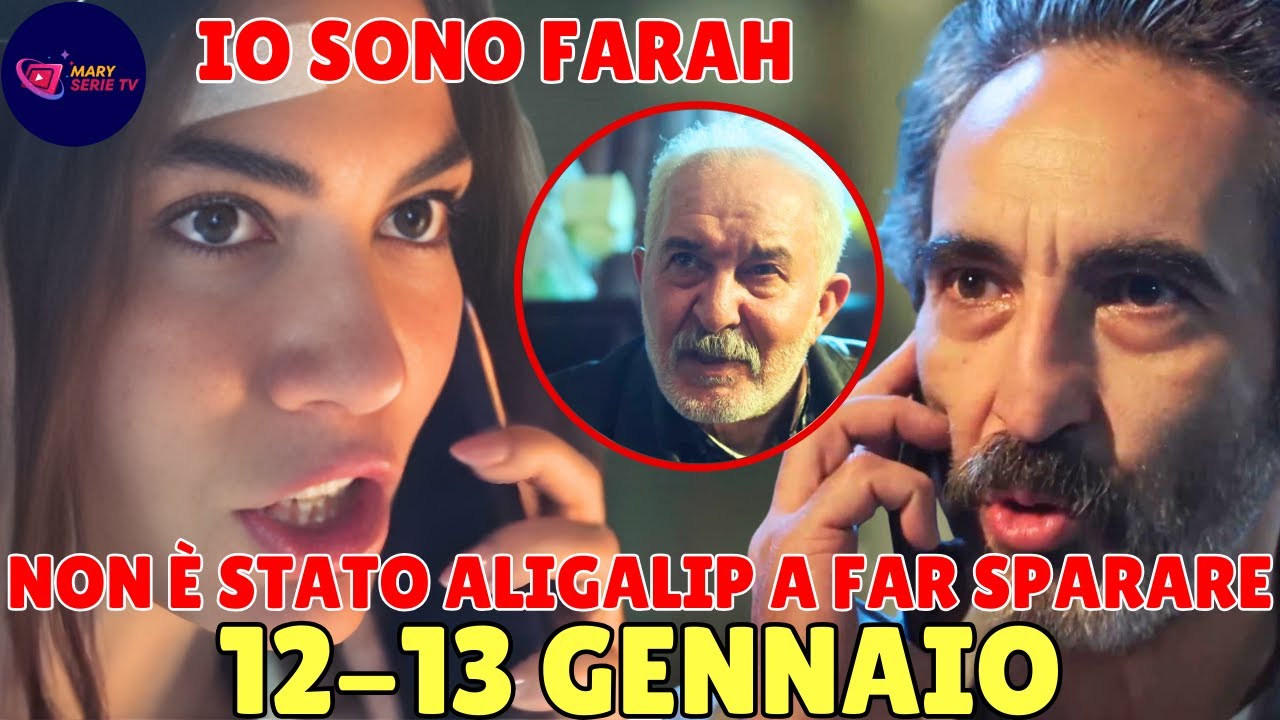 IO SONO FARAH 12-13 GENNAIO:  FARAH DETERMINATA A SCONFIGGERE ALIGALIP MA A SPARARE E STATO...