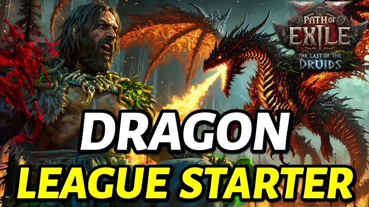 [PoE 2] Magma Dragon Druid League Starter Preview 🔥