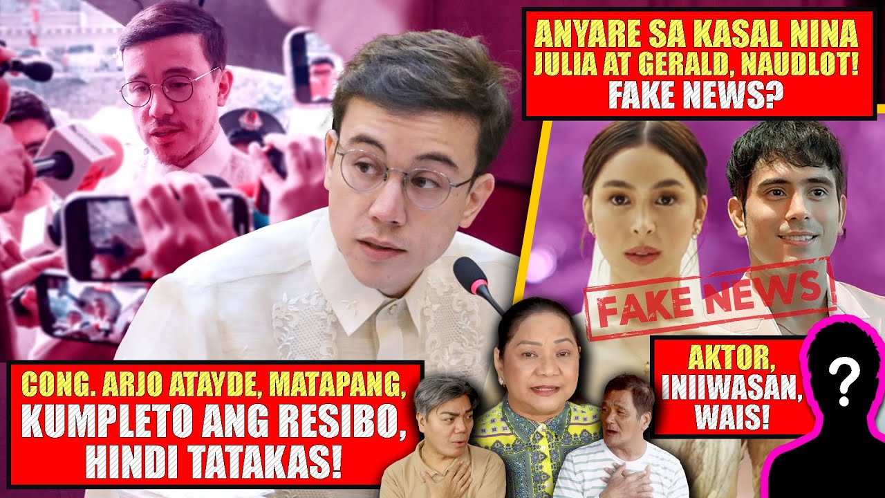 CONG. ARJO, LUSOT SA ANOMALYA NG DPWH!❗SINO BA ANG NAGPAKALAT NG KASAL NINA GERALD AT JULIA? LAGOT!❗