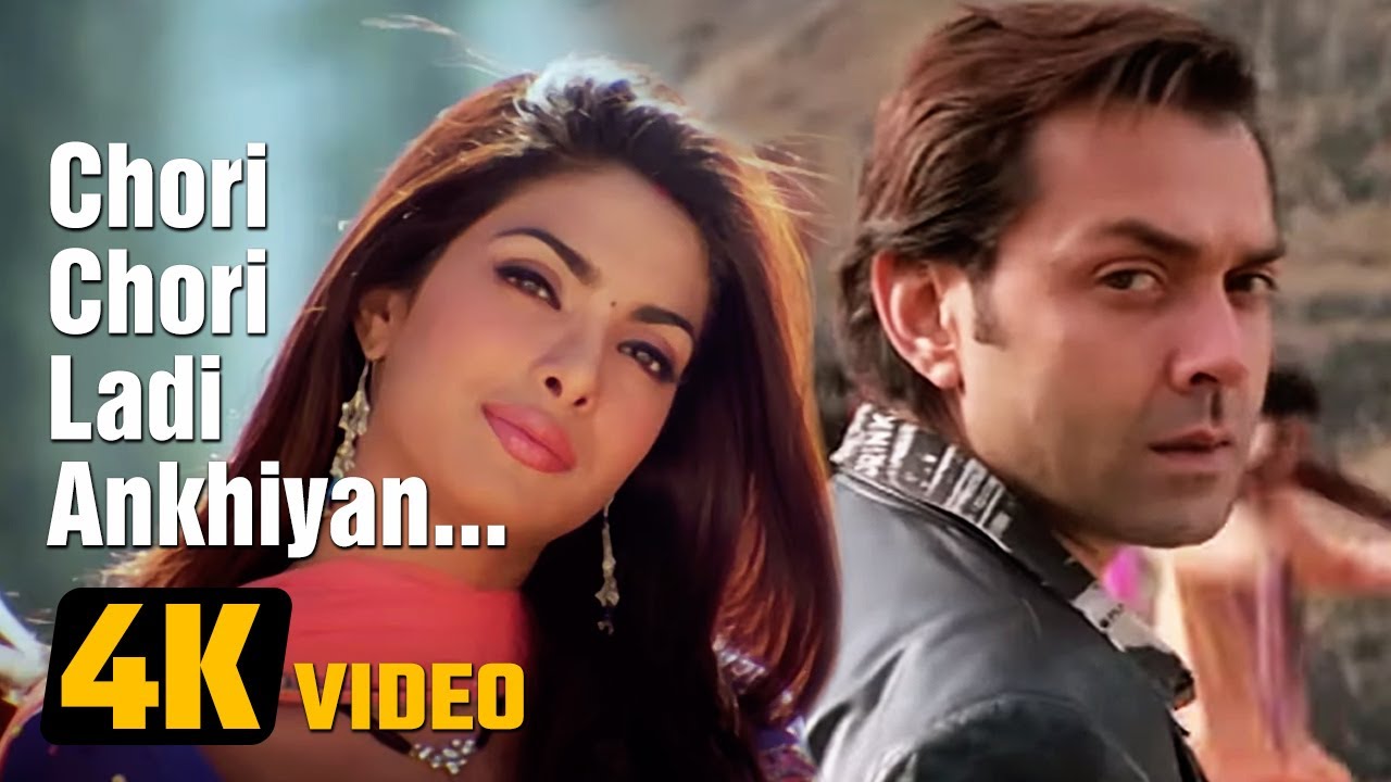 Chori Chori Ladi Ankhiyan (4K) | Barsaat (2005) | Bobby & Priyanka