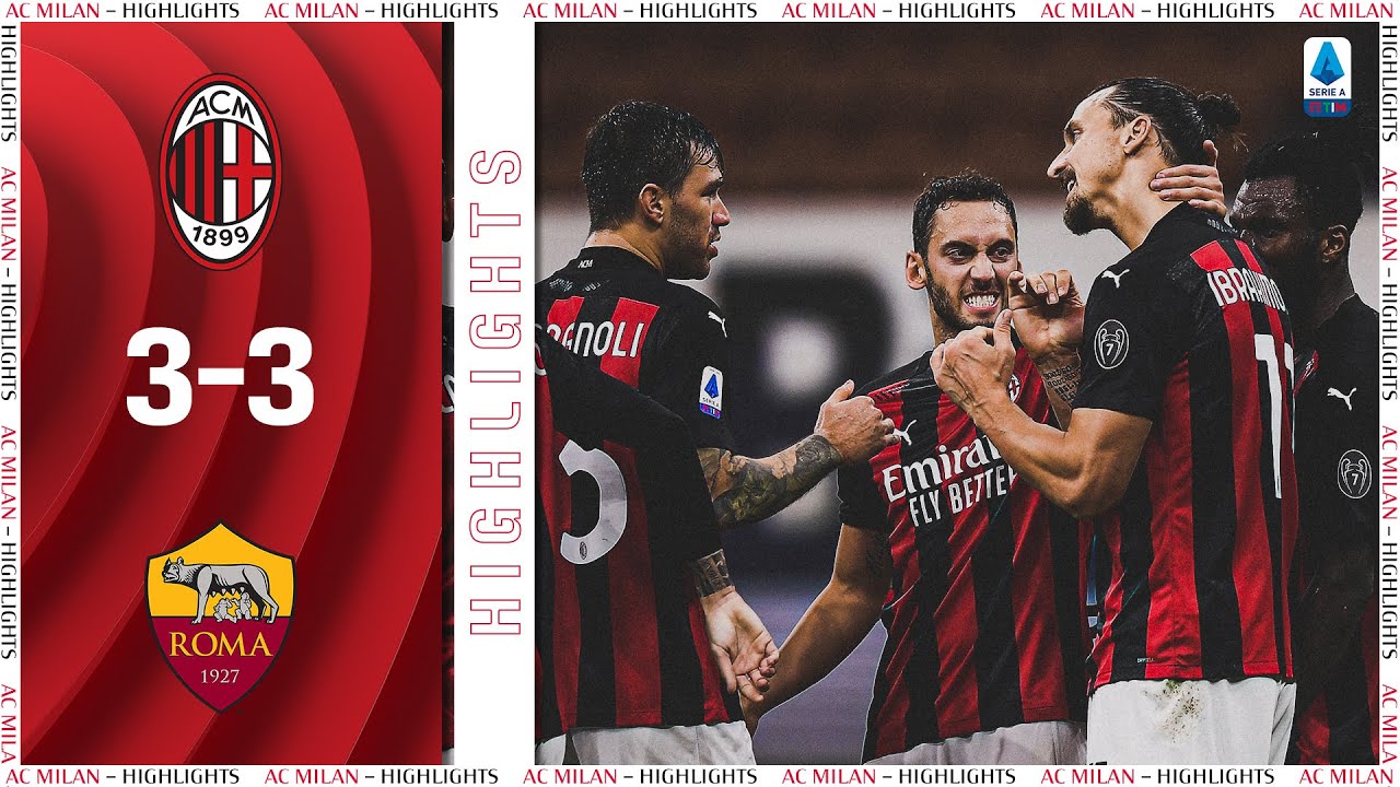 Thrilling 3-3 Draw Between AC Milan & Roma | Serie A Matchday 5 Highlights ⚽