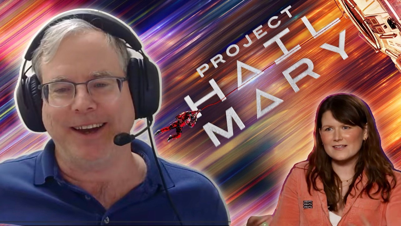 Andy Weir & Astrophysicist Discuss Real Science in 'Project Hail Mary' 🚀