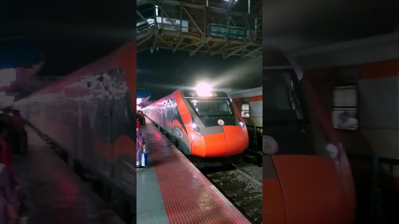 Vande Bharat Arrives at Rampurhat JN 🚆