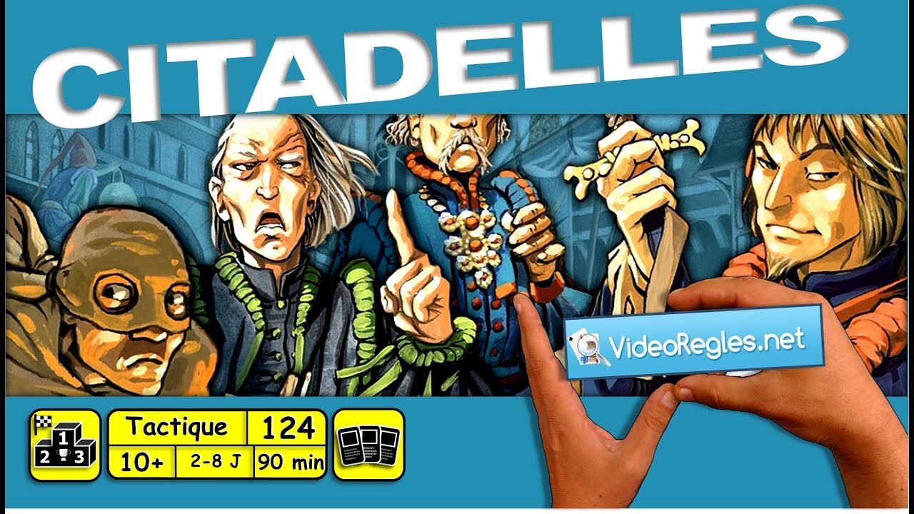 Règle du jeu Citadelles en vidéo 🎲