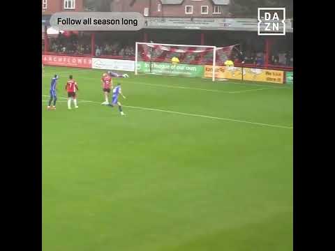Regan Linney Goal (35') - Altrincham 1-2 Carlisle (1-(2)) #football #goal #nationalleague