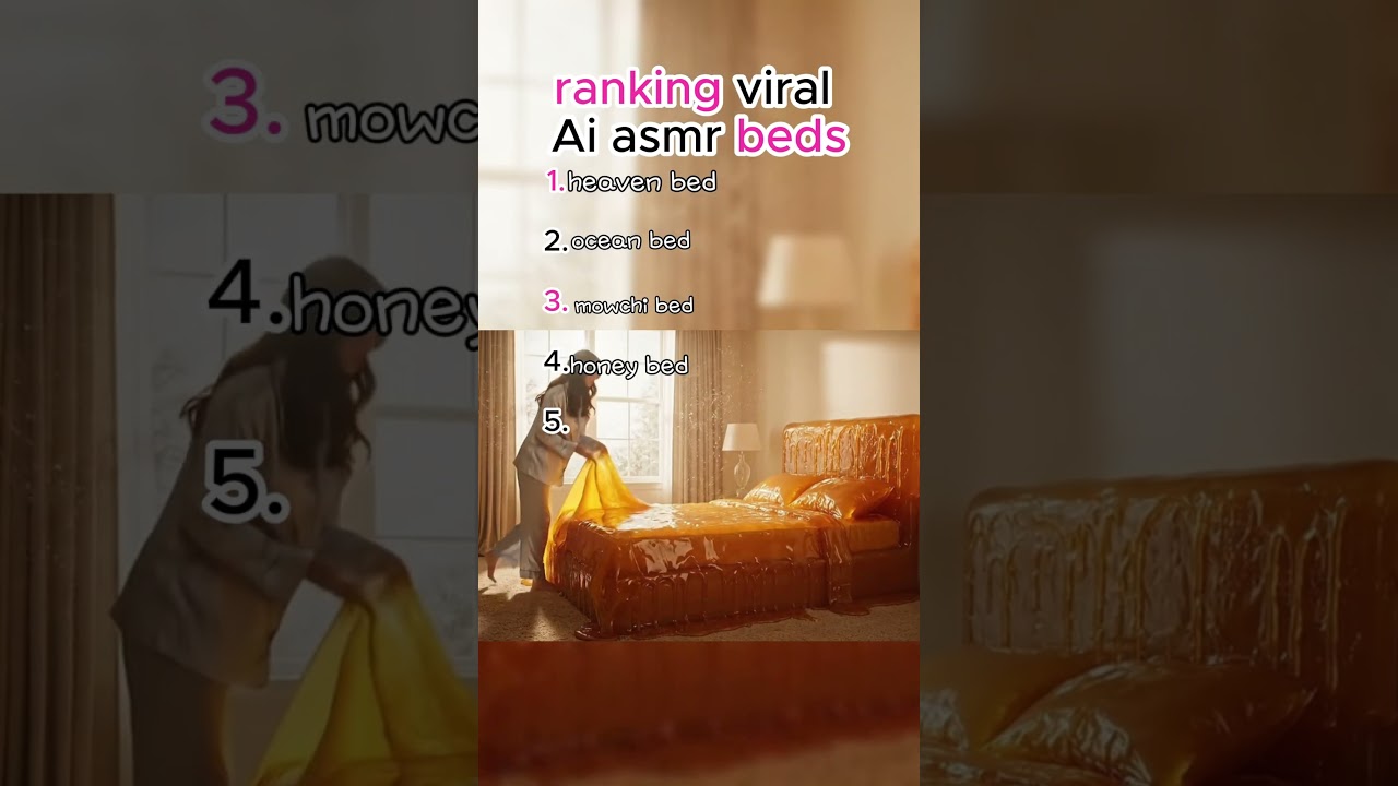 Top Viral AI ASMR Beds for Relaxation 😴