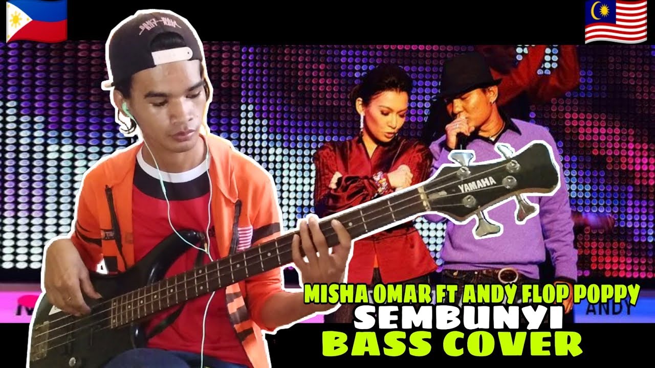 Sembunyi Bass Cover by Misha Omar ft Andy Flop Poppy 🎶