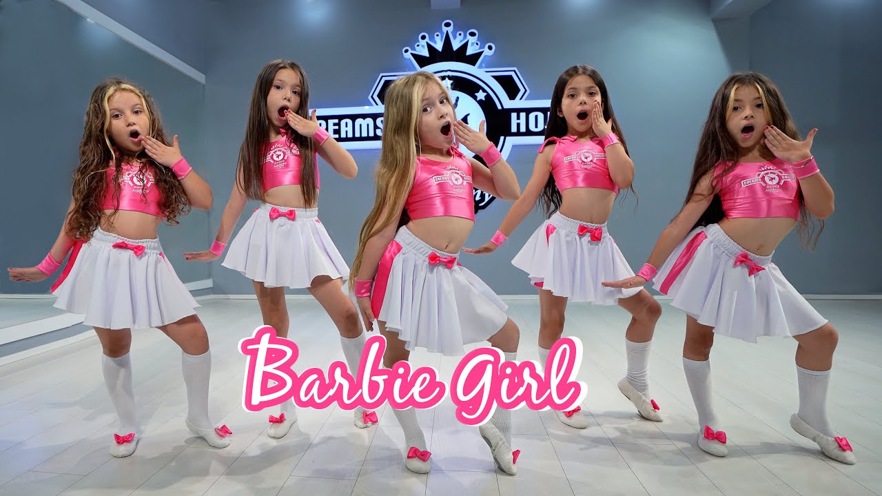 Aqua - Barbie Girl Kids Dance | Official Video 🎶