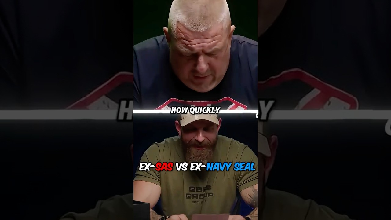 Ex-SAS vs Ex-Navy SEAL: One Question, Two Insights