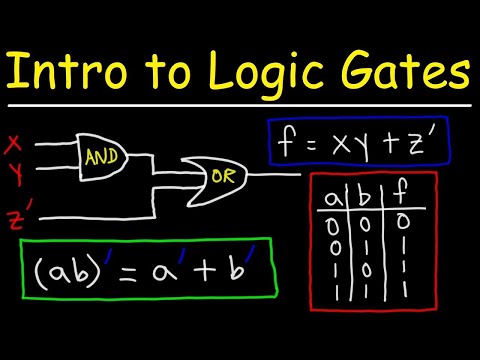 Introduction to Logic Gates, Truth Tables, and Boolean Algebra