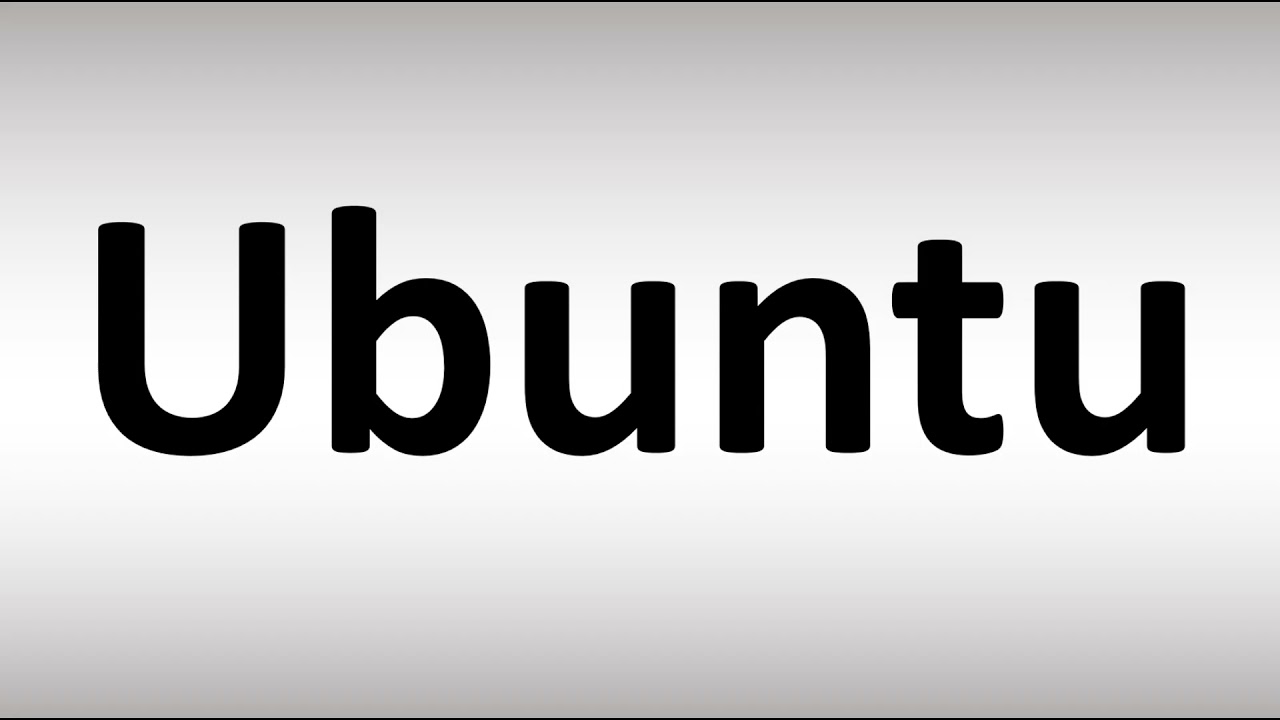 How to Pronounce Ubuntu 📢
