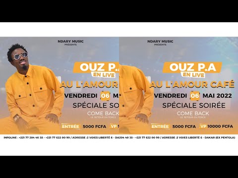 Ouz Boy PA au l’amour Café Ex Pentola #walyseck #sidy_diop #dembaguisse