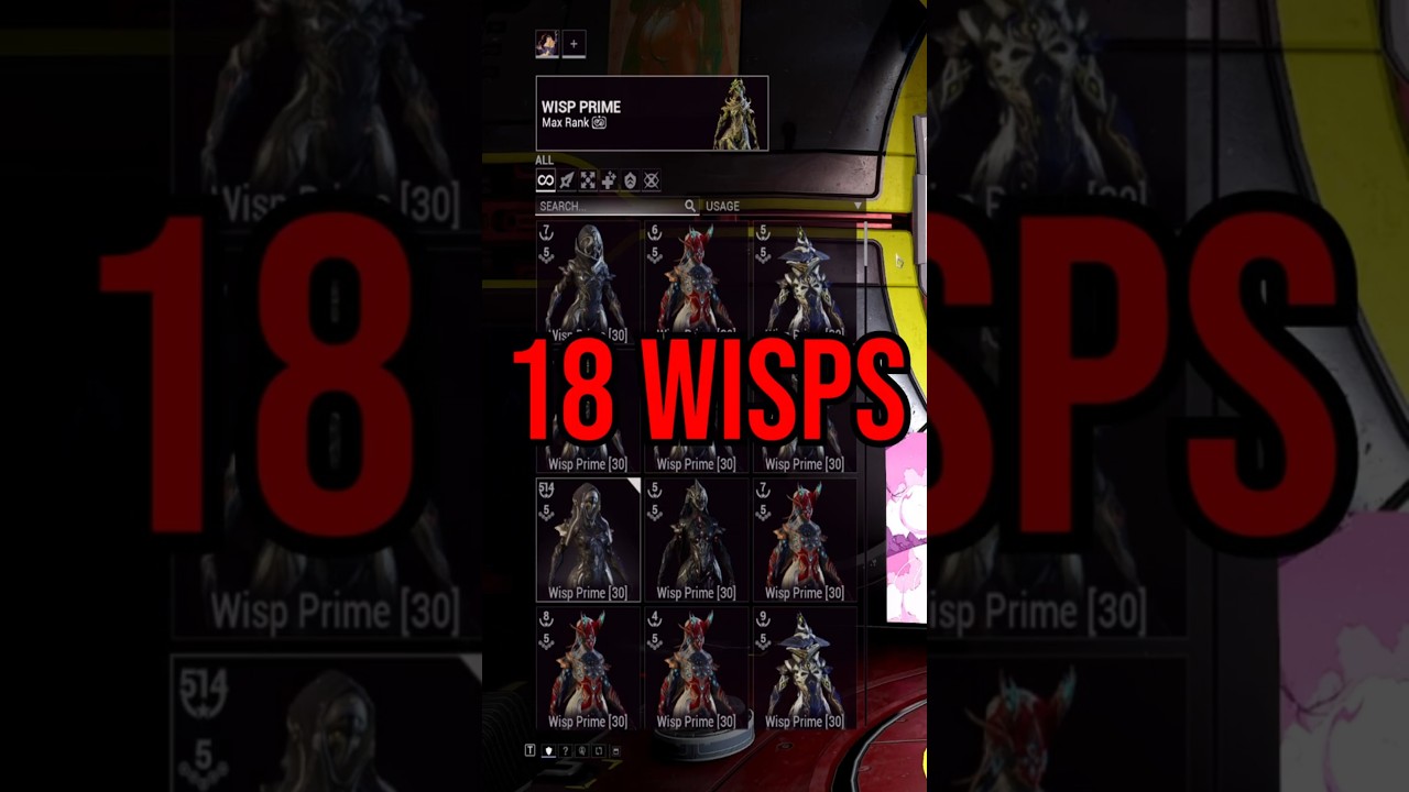 Why Do I Have So Many Wisps? | Warframe Tips