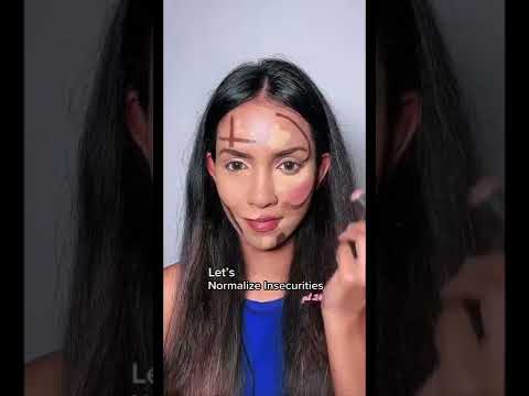 NORMALIZING INSECURITY - Asymmetrical Face ❤️💛