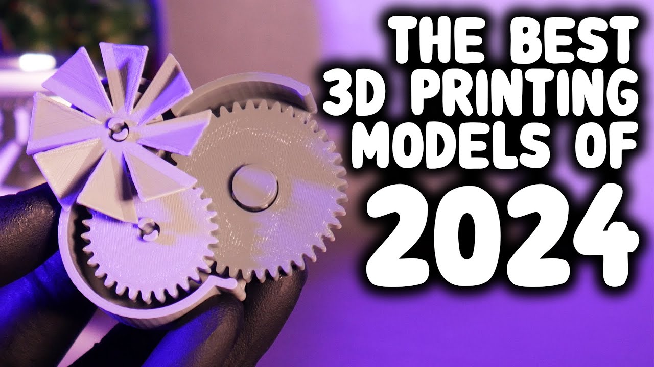Top 3D Models of 2024: 58 Exceptional Prints from Elegoo 3D Printers