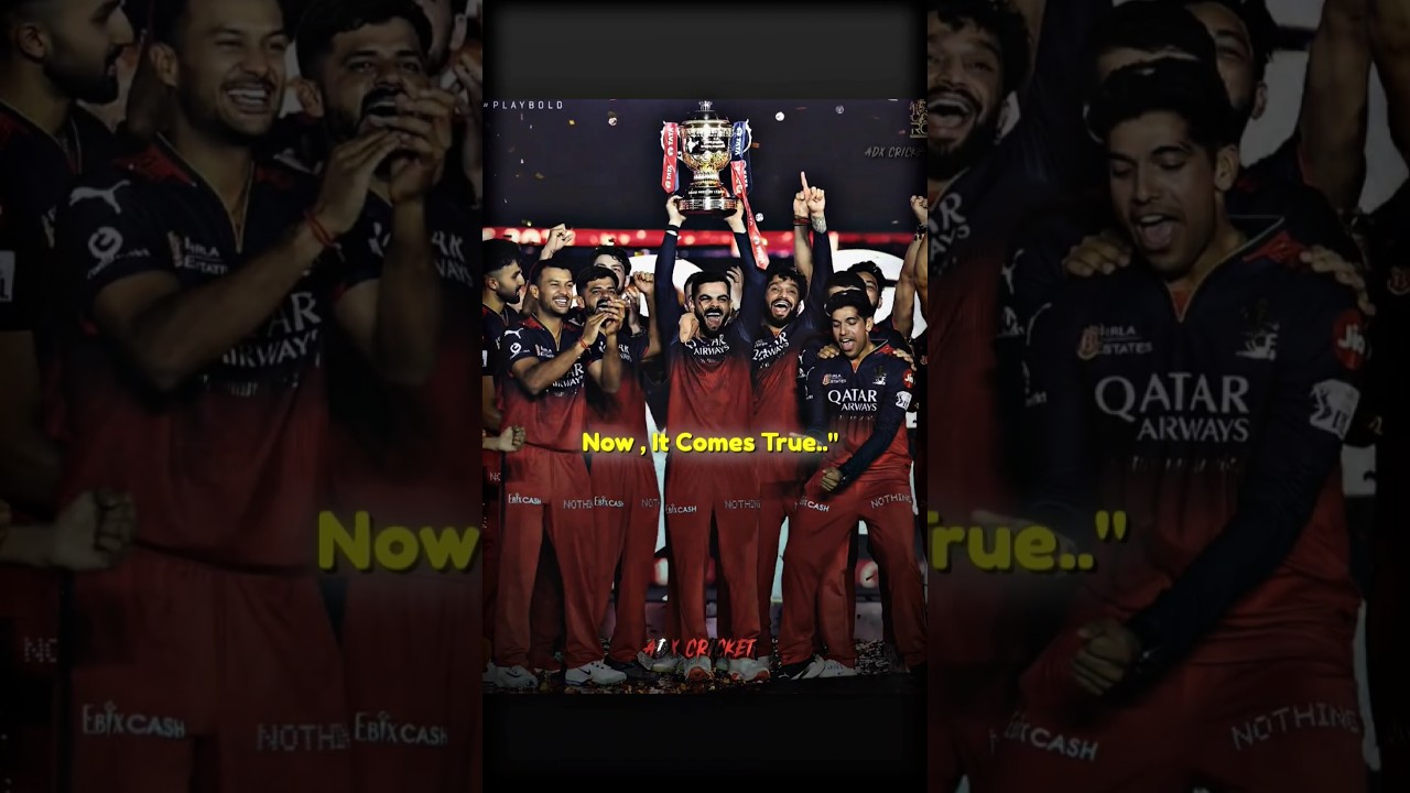 Congratulations RCB! 🥳