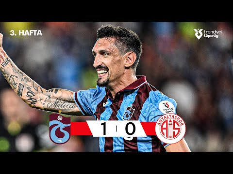 Trabzonspor (1-0) Antalyaspor - Highlights/Özet | Trendyol Süper Lig - 2025/26