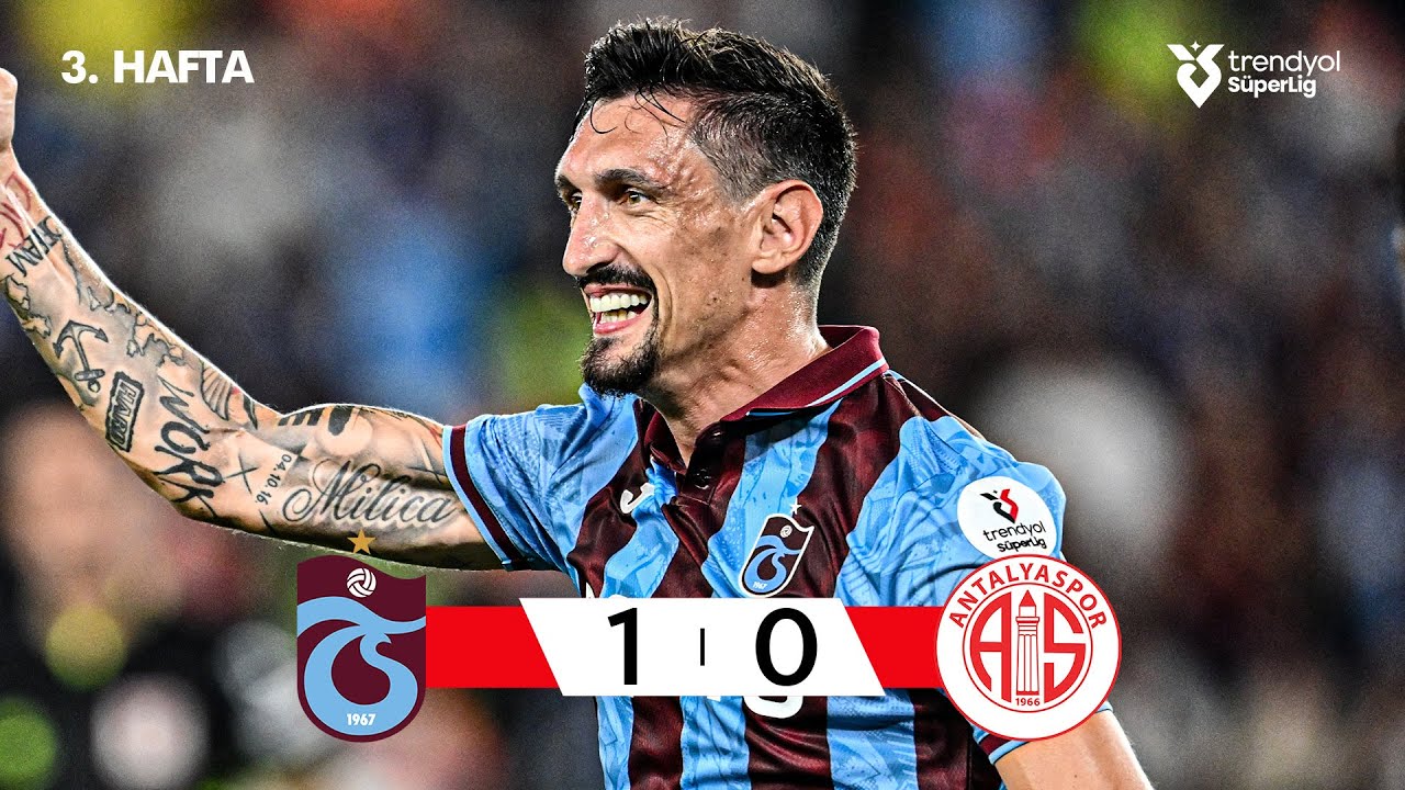 Trabzonspor 1-0 Antalyaspor | Süper Lig 2025/26 Highlights ⚽