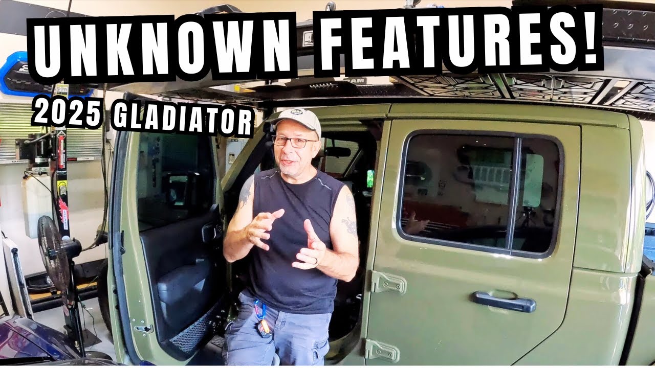 Six 2025 6 Hidden Features of the 2025 Jeep Gladiator 🚙