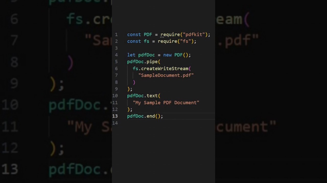 Creating PDFs with Node.js: A Step-by-Step Guide