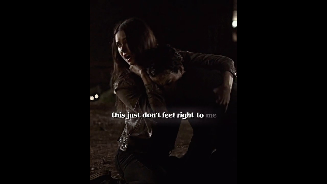 Damon’s Shocked Reaction to Hurting Elena 😢