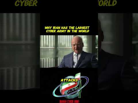 WHY IRAN HAS THE LARGEST CYBER ARMY IN THE WORLD. #cyberwarfare #cybersecurity #hacking #cyberarmy