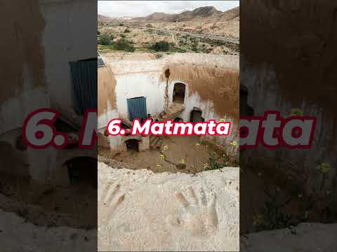 Top 10 Attractive Scenes To Visit In Tunisia | Tunisia 4K