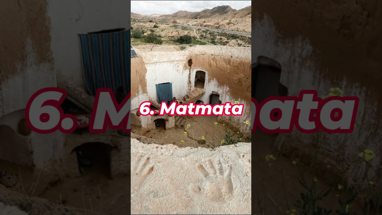 Top 10 Discover Tunisia's 10 Most Stunning Destinations in 4K 🌍